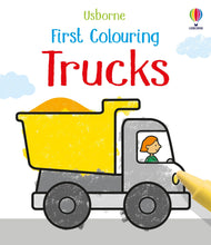 Load image into Gallery viewer, First Colouring Trucks