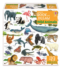 Load image into Gallery viewer, Book and Jigsaw: Wild Animals