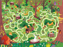 Load image into Gallery viewer, Usborne Book and Jigsaw Forest Maze