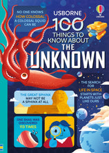Load image into Gallery viewer, 100 Things to Know About the Unknown