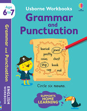 Load image into Gallery viewer, Usborne Workbooks Grammar and Punctuation 6-7
