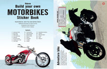 Load image into Gallery viewer, Build Your Own Motorbikes Sticker Book