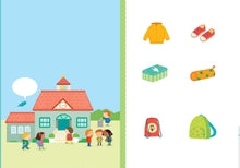 Load image into Gallery viewer, Little Wipe-Clean Word Book School