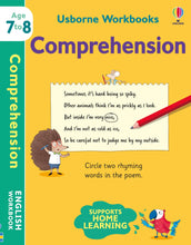 Load image into Gallery viewer, Usborne Workbooks Comprehension 7-8