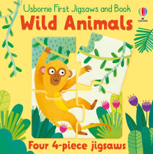 Load image into Gallery viewer, Usborne First Jigsaws: Wild Animals