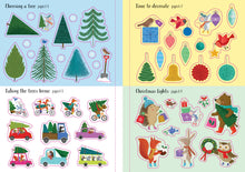 Load image into Gallery viewer, Sparkly Christmas Trees Sticker Book