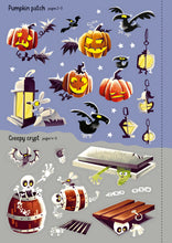 Load image into Gallery viewer, Sparkly Halloween Sticker Book