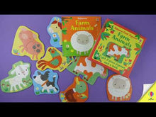 Load and play video in Gallery viewer, Usborne First Jigsaws: Farm Animals