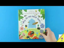 Load and play video in Gallery viewer, Lift-the-Flap First Questions and Answers Why do we need bees?(Board Book)