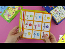 Load and play video in Gallery viewer, Fractions Matching Games and Book