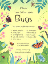 Load image into Gallery viewer, First Sticker Book Bugs