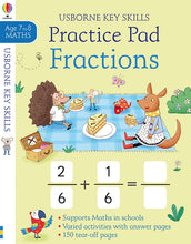 Load image into Gallery viewer, Fractions Practice Pad 7-8