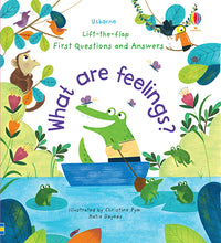 Load image into Gallery viewer, Lift-the-Flap First Questions and Answers What are Feelings?(Board Book)