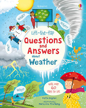Load image into Gallery viewer, Lift-the-Flap Questions and Answers about Weather(Board Book)