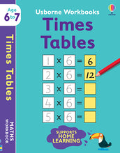Load image into Gallery viewer, Usborne Workbooks Times Tables 6-7