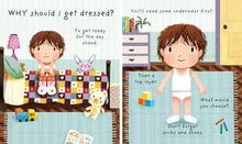 Load image into Gallery viewer, Lift the Flap Very First Questions and Answers Why should I get dressed?(Board Book)