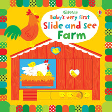 Load image into Gallery viewer, Baby's Very First Slide and See Farm (Board book)