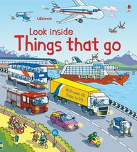 Load image into Gallery viewer, Look Inside Things That Go (Board book)