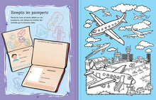Load image into Gallery viewer, Grand livre d'activites et coloriages