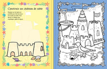 Load image into Gallery viewer, Grand livre d'activites et coloriages