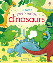 Load image into Gallery viewer, Peep Inside Dinosaurs (Board book)