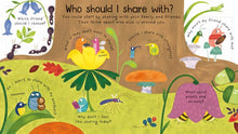Load image into Gallery viewer, Lift-the-Flap First Questions and Answer Why should I share?(Board Book)