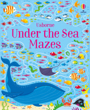 Load image into Gallery viewer, Usborne Book and Jigsaw Under the Sea Maze