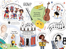 Load image into Gallery viewer, Lift-the-flap Questions and Answers About Music(Board Book)