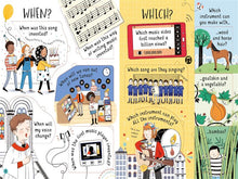 Load image into Gallery viewer, Lift-the-flap Questions and Answers About Music(Board Book)