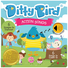 Load image into Gallery viewer, DITTY BIRD - ACTION SONGS (Board book)