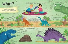 Load image into Gallery viewer, Lift-the-Flap Questions and Answers about Dinosaurs(Board Book)