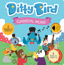 Load image into Gallery viewer, DITTY BIRD - CLASSICAL MUSIC (Board book)