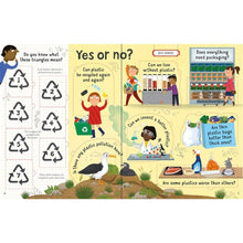 Load image into Gallery viewer, Lift-the-Flap Questions and Answers About Recycling and Rubbish(Board Book)