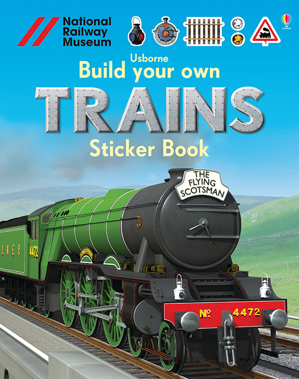 Build Your Own Trains Sticker Book