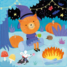 Load image into Gallery viewer, Book and 3 Jigsaws: Halloween
