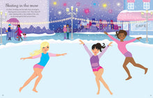 Load image into Gallery viewer, Sticker Dolly Dressing Ice Skaters
