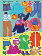 Sticker Dolly Dressing Trick or treat