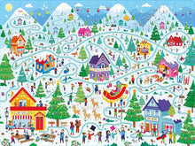 Load image into Gallery viewer, Book and Jigsaw Christmas Maze
