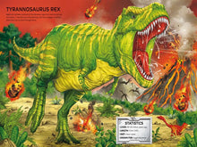 Load image into Gallery viewer, Build Your Own Dinosaurs and T. Rex Sticker Book
