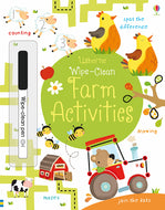 Wipe-clean Farm Activities