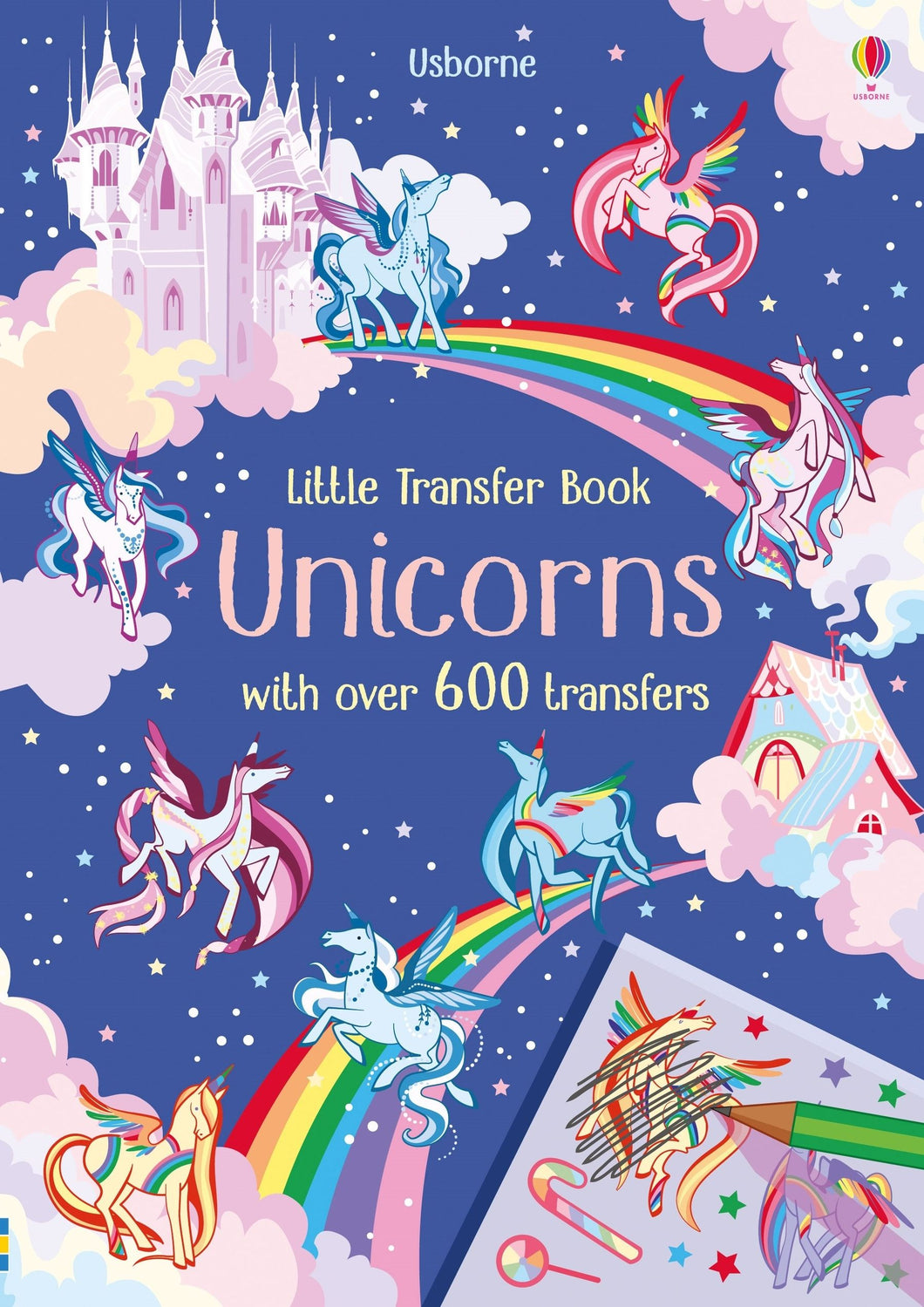 Transfer Activity Book Unicorns