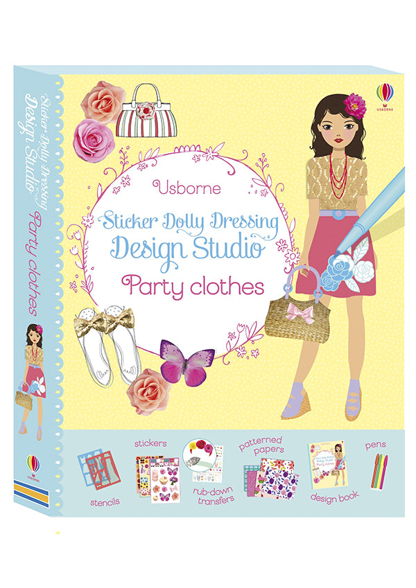 Sticker Dolly Dressing Design Studio Party Clothes