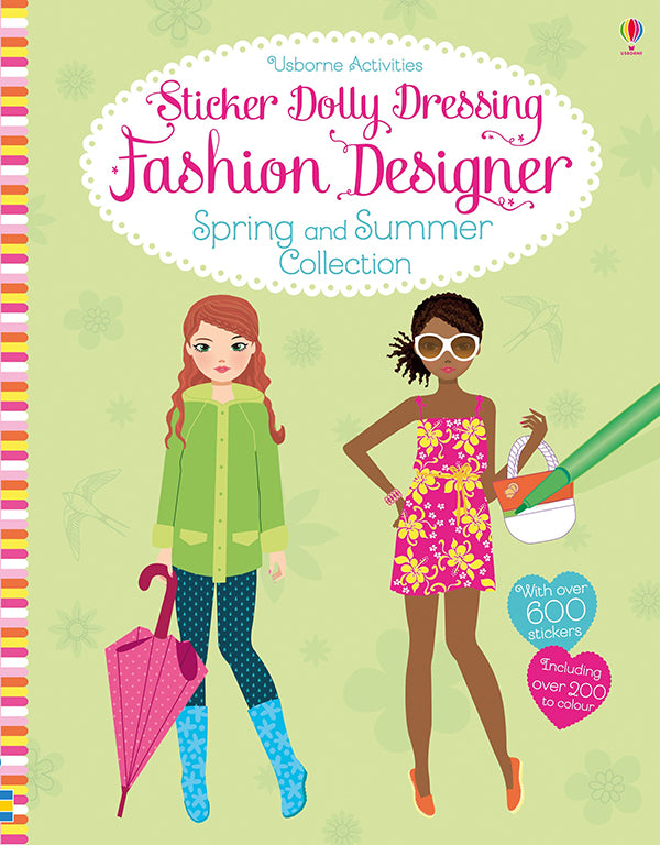 Sticker Dolly Dressing Fashion Designer Spring and Summer Collection