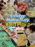 【📍Markham】趣味感官课Creative Multisensory & Art Play（1.5-3yrs）