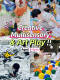 【📍Markham】趣味感官课Creative Multisensory & Art Play（3-5yrs）