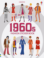 Historical Sticker Dolly Dressing 1960s Fashion Sticker Book