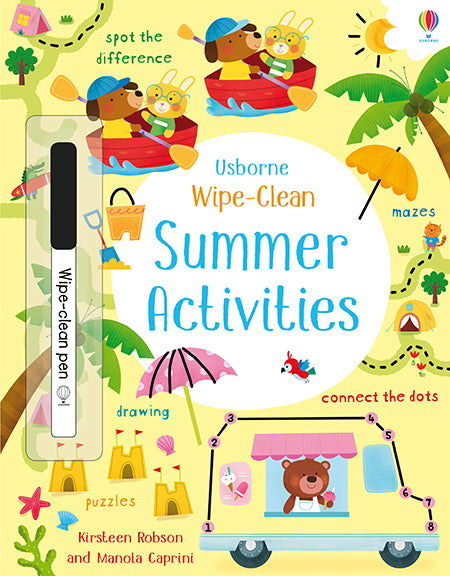 Wipe-Clean Summer Activities