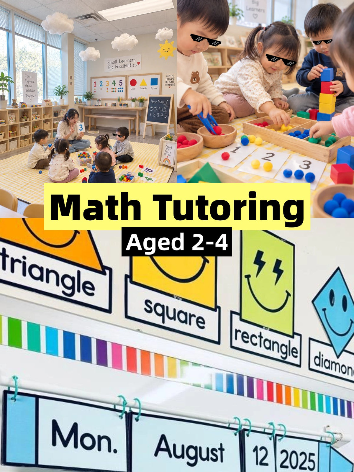 【📍Markham】Little Math PlayLab! （ages 2-4）