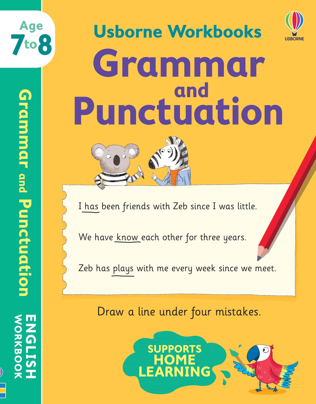 Usborne Workbooks Grammar and Punctuation 7-8