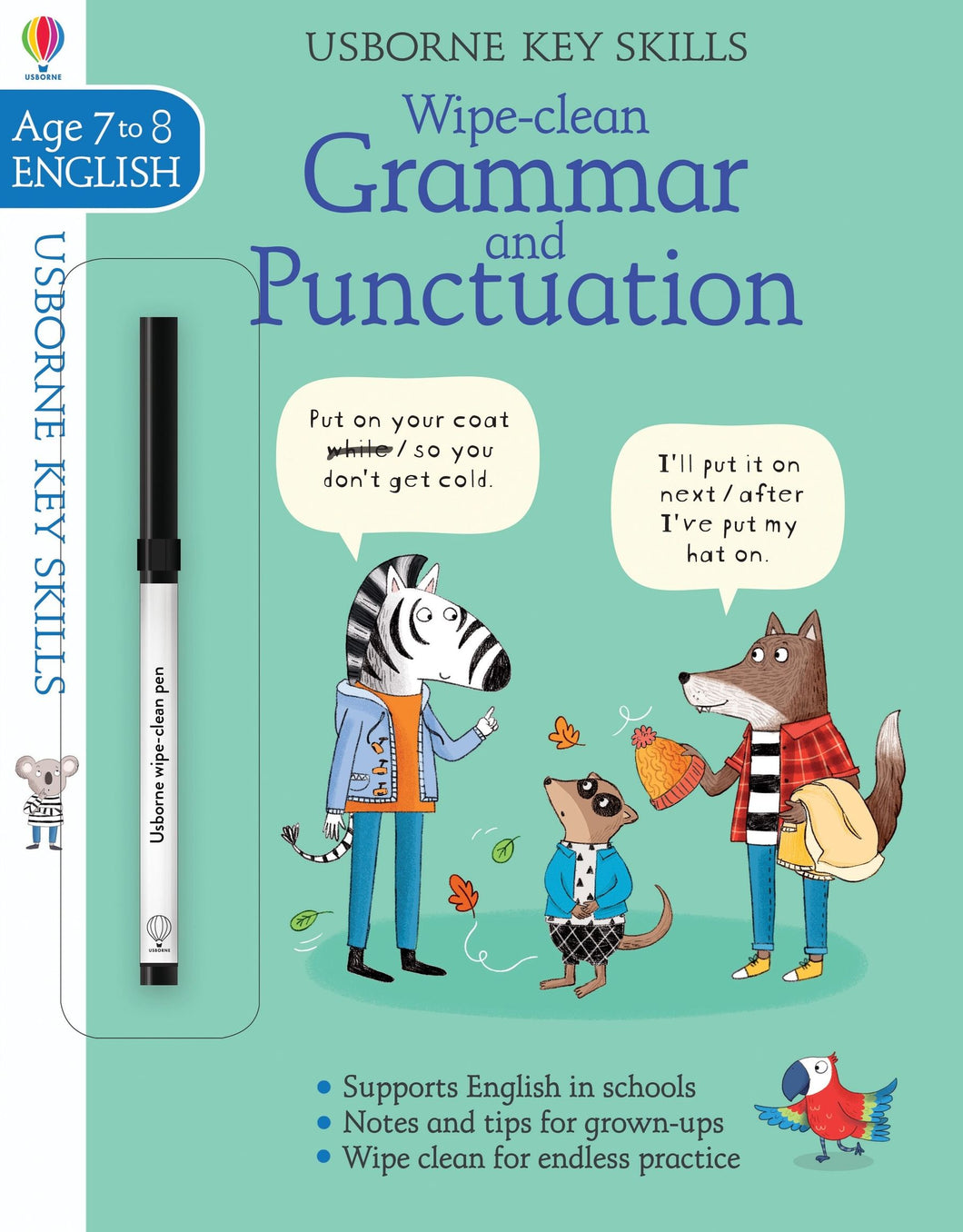 Wipe-clean Grammar & Punctuation 7-8